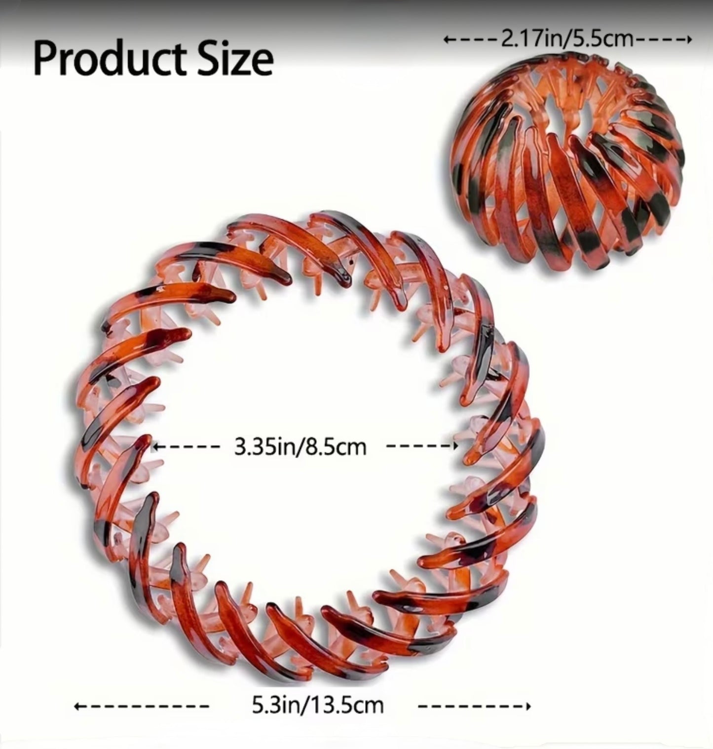 Fashionable Bird's Nest Magic Hair Clip