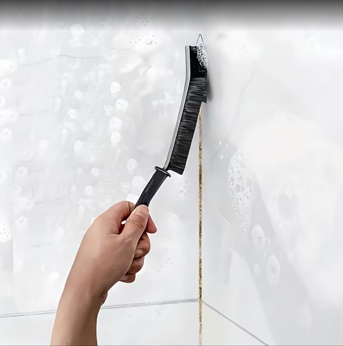 Hard-bristle Grooved Cleaning Brush