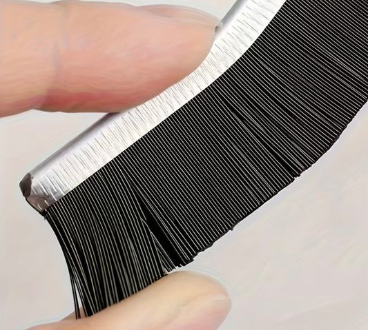 Hard-bristle Grooved Cleaning Brush