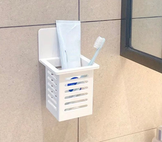 Wall-Mounted Toothbrush Holder