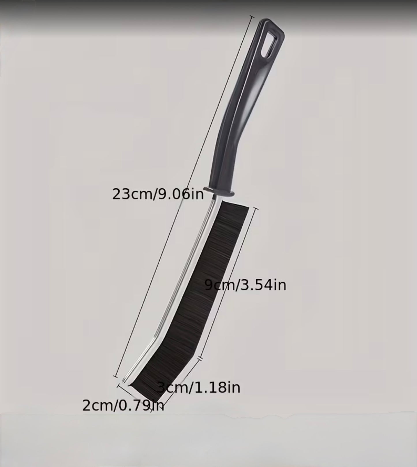 Hard-bristle Grooved Cleaning Brush