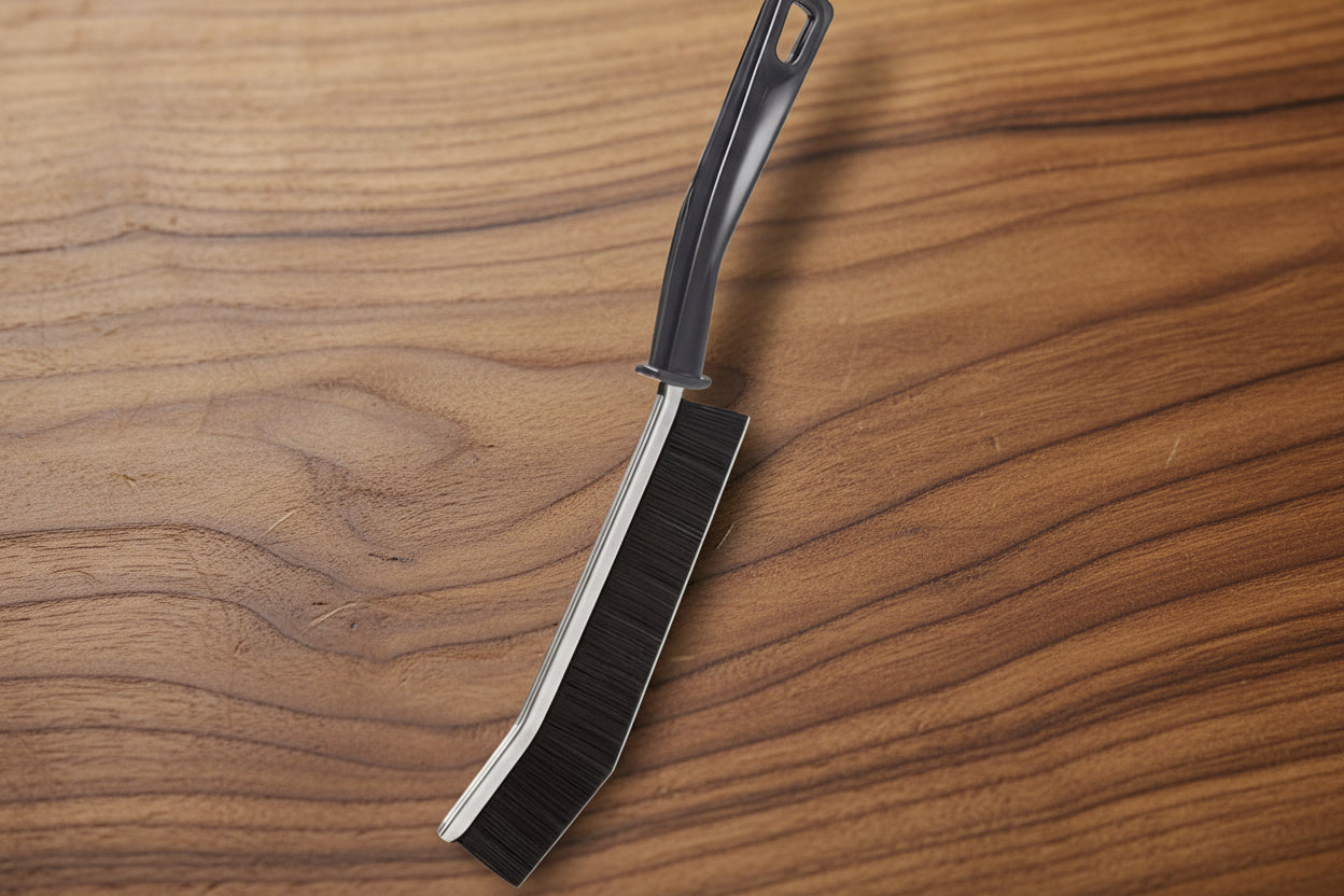 Hard-bristle Grooved Cleaning Brush