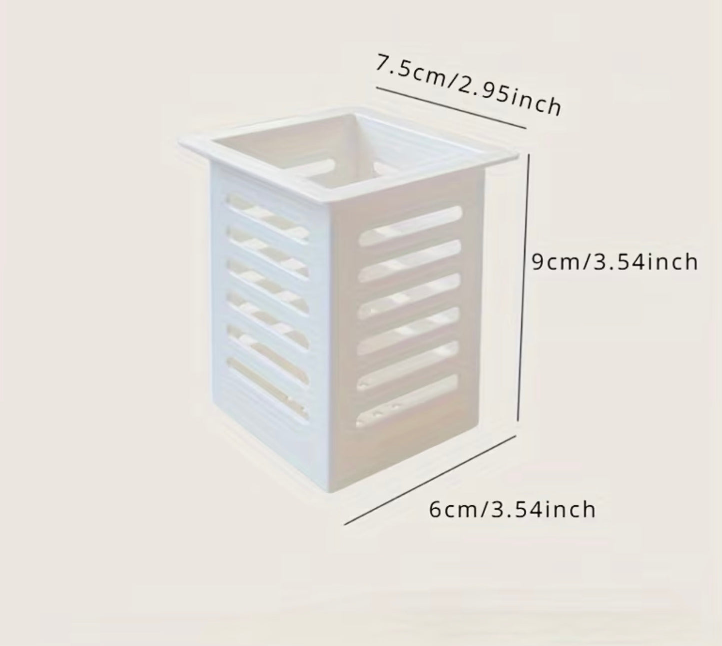 Wall-Mounted Toothbrush Holder